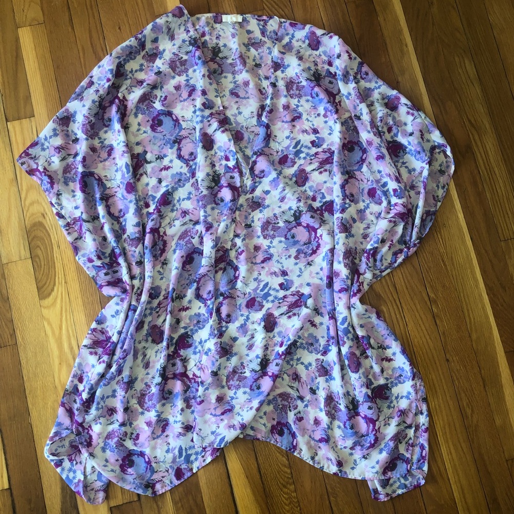 Sheer cardigan